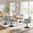Lippa Performance Velvet Swivel Dining Armchair-105239668-105239674