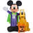 Airblown Inflatable Vampire Mickey Mouse And Pluto