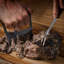 Tramontina Metallic BBQ Claw with Wooden Handle