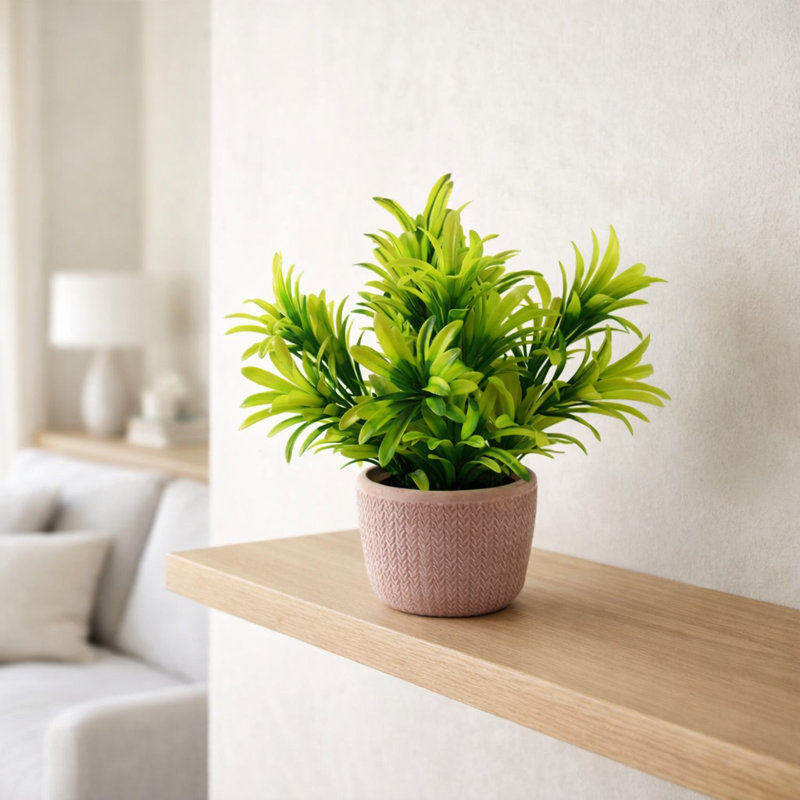 22cm Faux Plant in Terracotta Planter