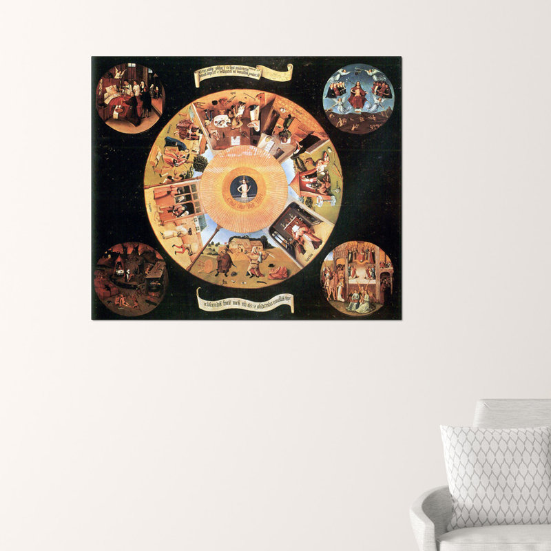 Hieronymus Bosch - Wrapped Canvas Print