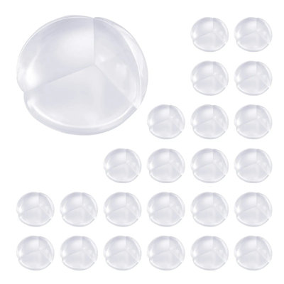 Transparent Thickened Corner Protectors High-Elastic PVC Baby Safety Table Corner Protectors 3M Strong Adhesive Backing Scratch-Resistant And Impact-Resistant Suitable For Various Furniture Surfaces
