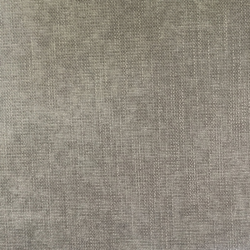 Tissu Lori | Tissu uni d'aspect lin texturé | Couleur platine, Platine
