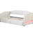 Twin Xl Size Daybed Extendable To King, Beige, Led In , Storage Drawers, Pine Wood And Frame King With Solid-653289850