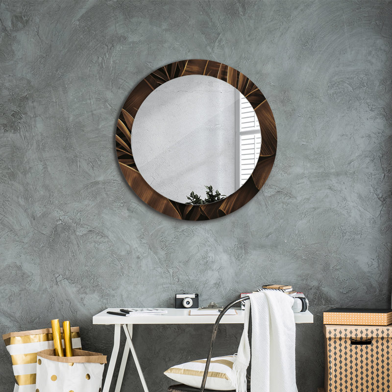 Huldar Glass Flat Wall Mirror