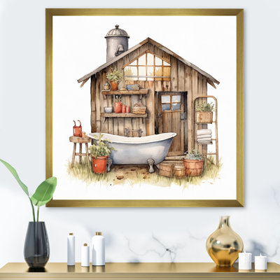 " Natural Bathroom Decor XXXV "