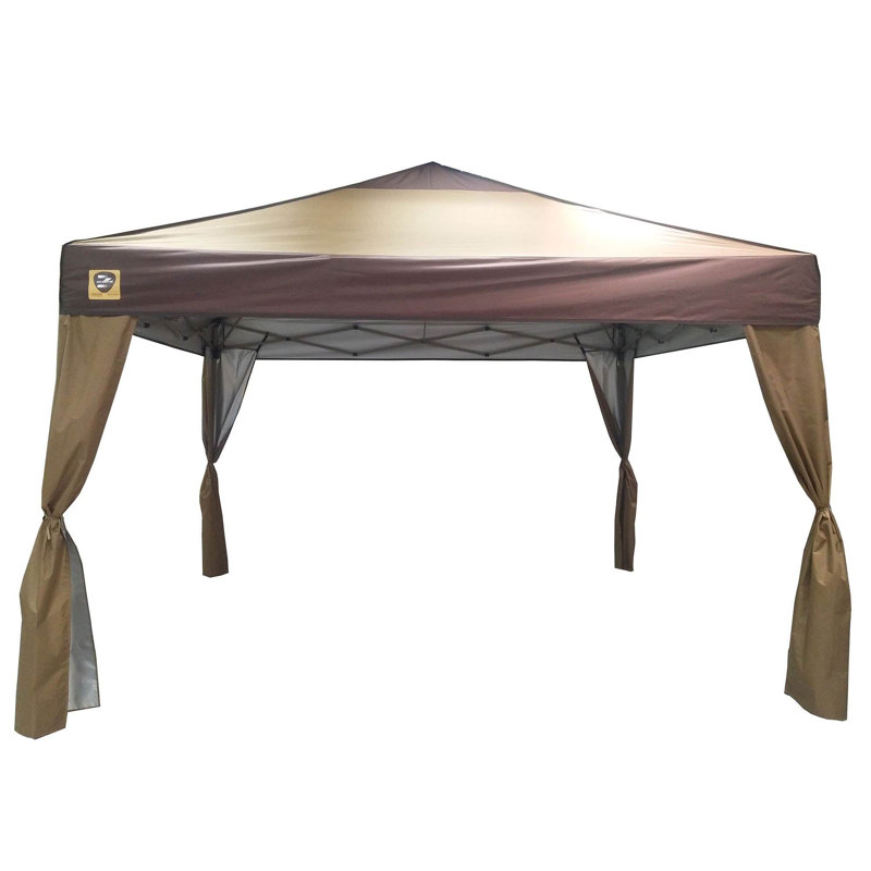 Lawn Garden and Event 10 Ft. W x 10 Ft. D Steel Pop-Up Canopy