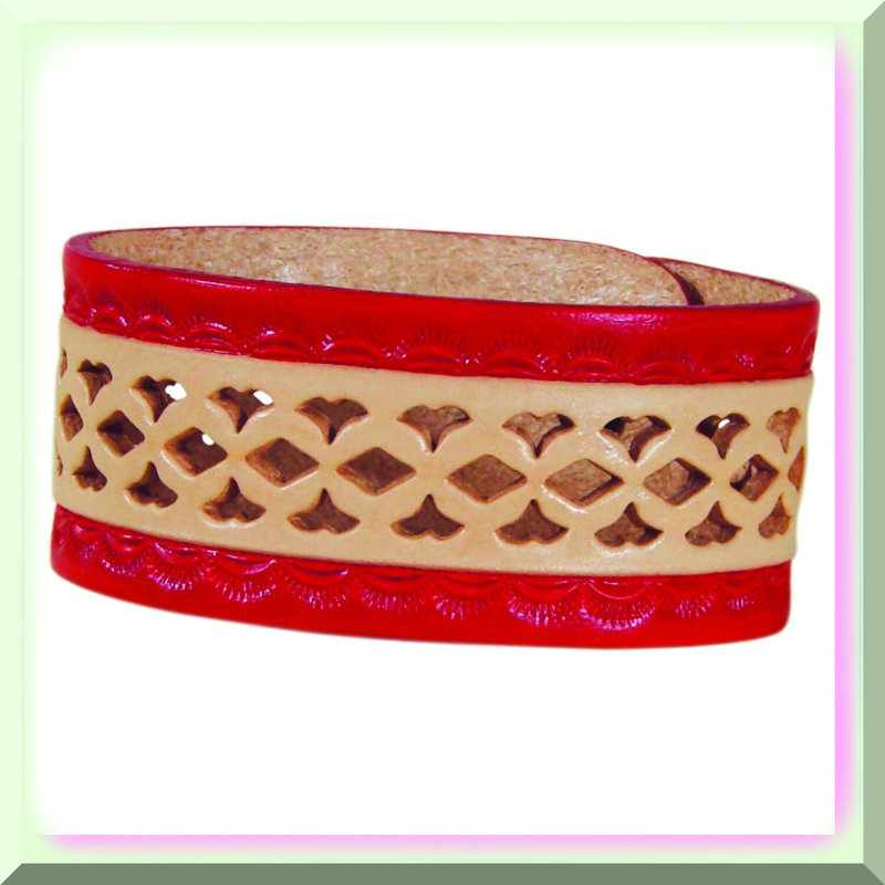8-Pack Medium Natural Veg Tan Bracelets