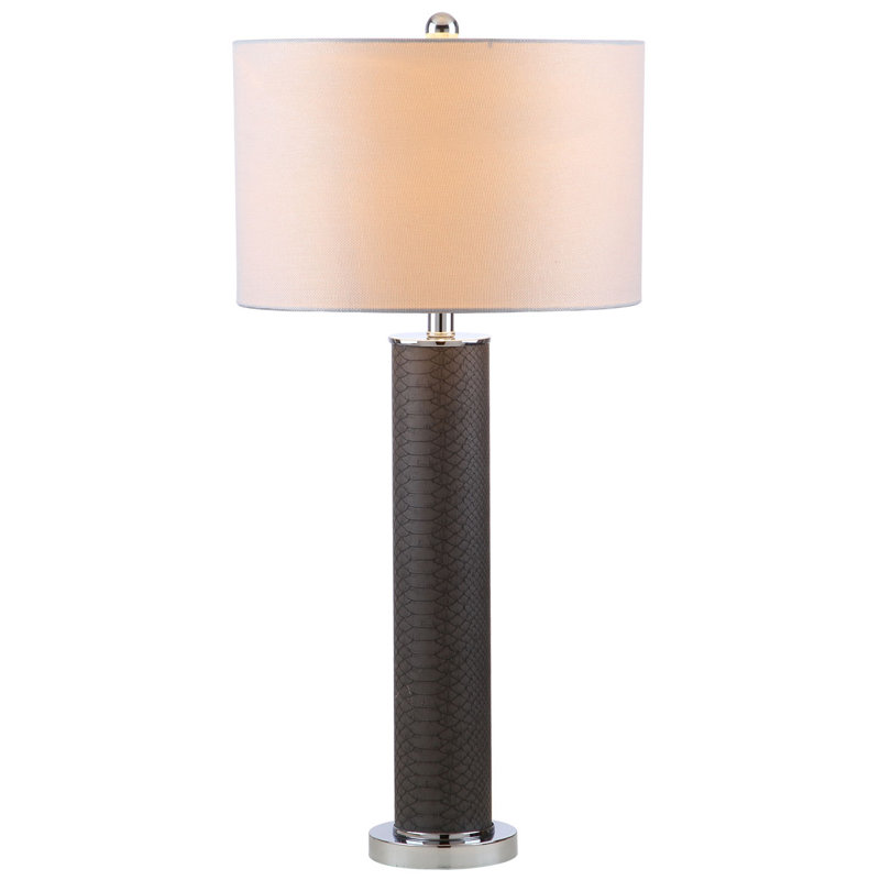 Ingertha Metal Table Lamp, Gray