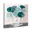 La vie en rose argent - peinture sur toile-59217136-59217143