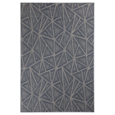 Tapis bleu marine Deyoung