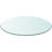 Table Top Glass Top Round Table Top Replacement for Coffee Side Tables-5861011
