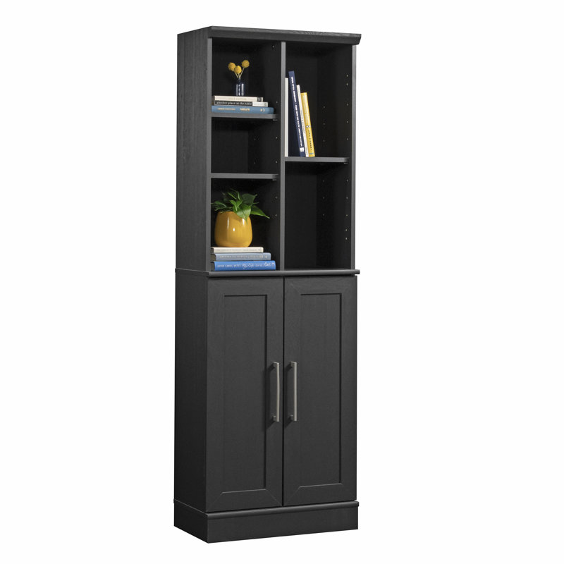Storage Cabinet, Black Finish
