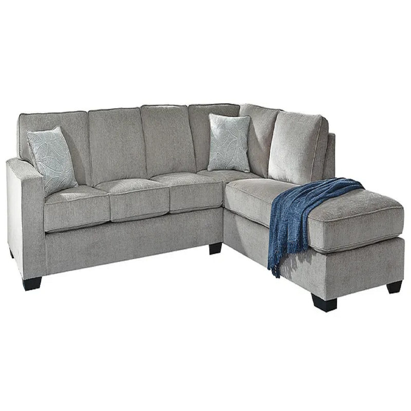 Upholstered L-Shaped Sectional Right Hand Facing