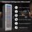 18" 111 Bottles Dual Zone  Built-in/Freestanding Wine and Beverage Refrigerator