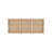 Hand Painted Wood Plank Panel Wall Decor