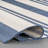Soraya Power Loom Striped Blue Indoor/Outdoor Patio Rug-1381392672
