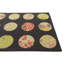 Tapis noir Navin