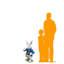 Statue nivens lapin blanc Nivens