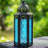 Moroccan Candle Lantern Decorative Candle Holder Lamp for Table or Hanging, Ramadan Decorations, Weddings, Indoor Home Decor, Outdoor Patio or Porch (Set of 2)-656086472-656086470