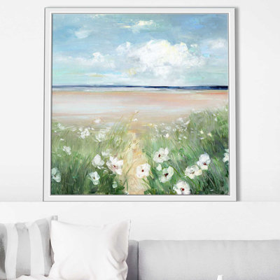 «Ocean Wildflowers» par Sally Swatland - Peinture