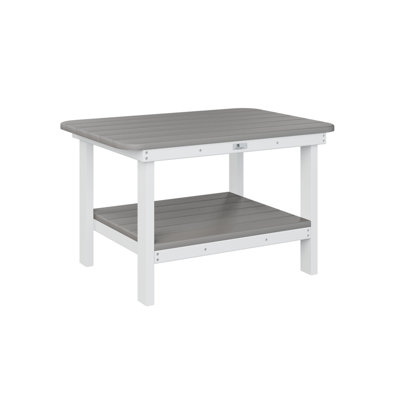 Berlin Gardens Regular With White Base Rectangle Table