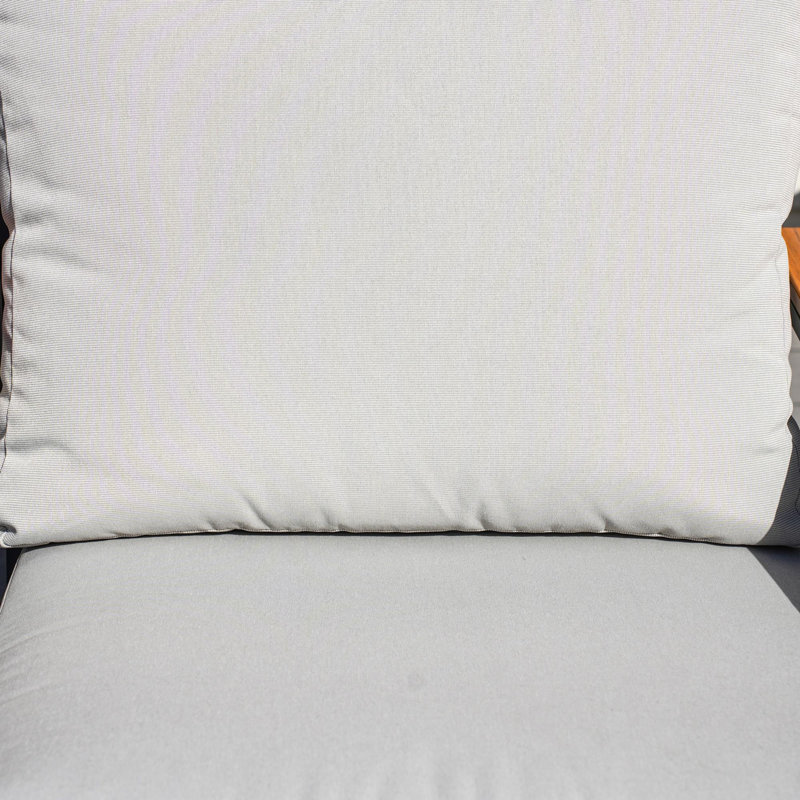 Chaise d'extérieur en aluminium William