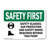 Osha Safety First Sign-73344346