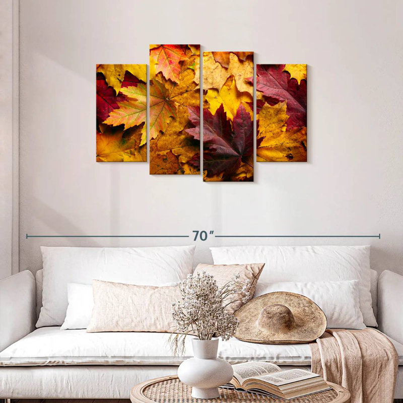 Alvord Fall Leaves, 27" H x 43" W