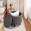 Repose-pieds rembourré capitonné en tissu pour la maison Home Decor