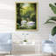 «Swans Refuge By The Lake II», reproduction d'art mural Swans Animal-97171031-97171036
