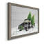 Home for Christmas - Reproduction d'art graphique sur toile encadrée-474559455-474559452