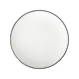 Platinum Edge Bone China Dinner Plate