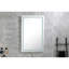 Miroir de salle de bain à DEL 40 po x 32 po - Brouillard, à intensité variable, 3 températures de couleur, fonction mémoire, fixation murale pour la longévité