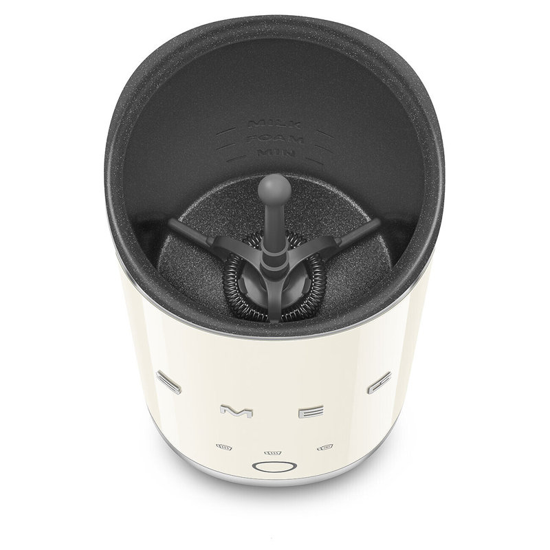 Smeg Electric Milk Frother, Cream
