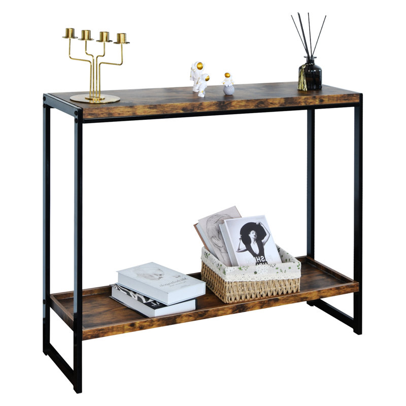 32.92'' Solid Wood Console Table