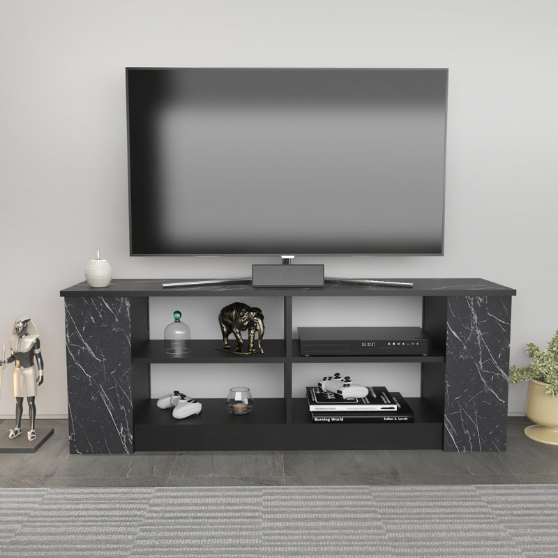 Bix TV Stand for TVs up to 65", Bendire Marble