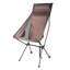 Chaise pliante d'extérieur avec repose-tête et poche latérale Appui en aluminium robuste et léger