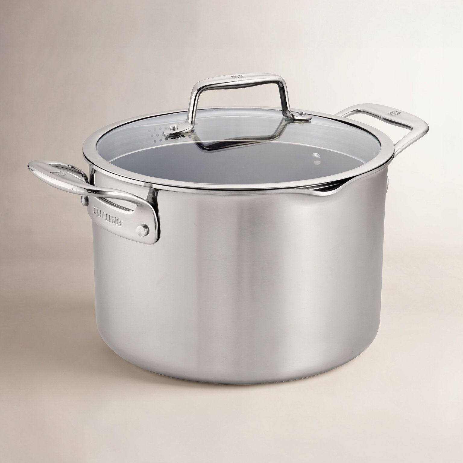 ZWILLING Clad CFX 8qt Ceramic Non-Stick Stockpot