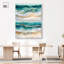 "Waters", ensemble de 2 toiles vertes et bleues par Art Remedy-114217606-114217604