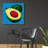 " Avocado On Blue " Print-331608965