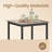 Mciver Metal Base Dining Table-1817268896-1817268899