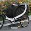 Vélo pour chien Aosom, chariot pour animal de compagnie, chariot à bicyclette, cargaison de voyage, accessoire de transport avec attelage, pliable