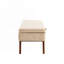 Banc de rangement en similicuir-384973405