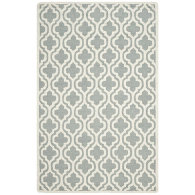 Cannen Hand Tufted Wool Geometric Rug