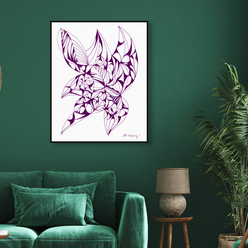 Manuel Roman - Starfish Print by Oliver Gal, 55"H x 37"W, Black Floater Frame