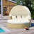 Coussin beige / structure naturelle est en rupture de stock
