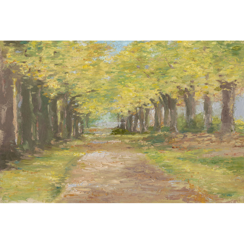 Fall Path III by Ethan Harper - Wrapped Canvas Painting, 30cm H x 46cm W x 3.8cm D