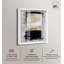 Grande décoration murale Beige Void I Shadowbox Print par Art Remedy, cadre blanc, 30 x 36-1814722030-1814722029
