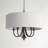 Bhushan 5 - Light Dimmable Drum Chandelier-2127735345